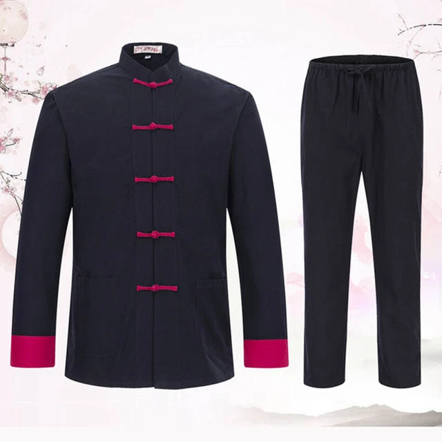 Scarpe Da Kung Fu Tradizionali Cinesi - Cotone Tessuto Per Tai Chi E Wushu | Stile Bruce Lee Nero - Foto 7