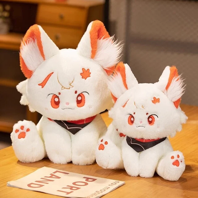 GENSHIN IMPACT KAEDEHARA Kazuha Plush Cat Doll Kid Toy Gift Pillow Cute