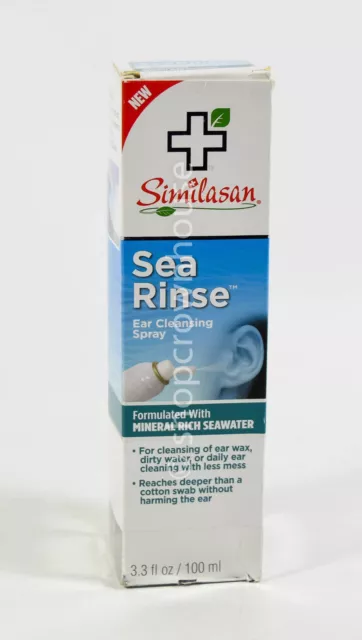 Similasan SEA RINSE Ear Cleansing Spray 3.3oz mineral rich seawater NIB 03/2025