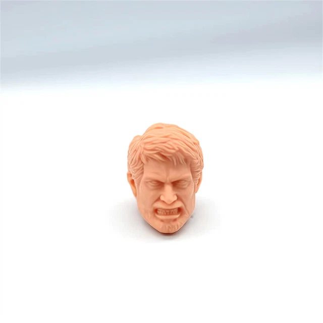 1 18 SCALE LAST Of Us TLOU Joel Head Sculpt Unpainted Fit 3 75 Figure