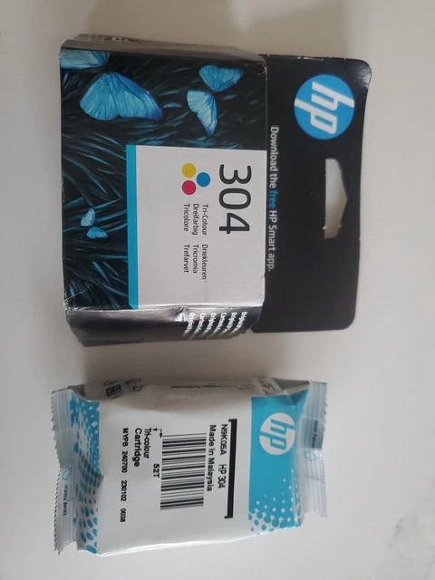 hp 304 ink cartridges tri colour