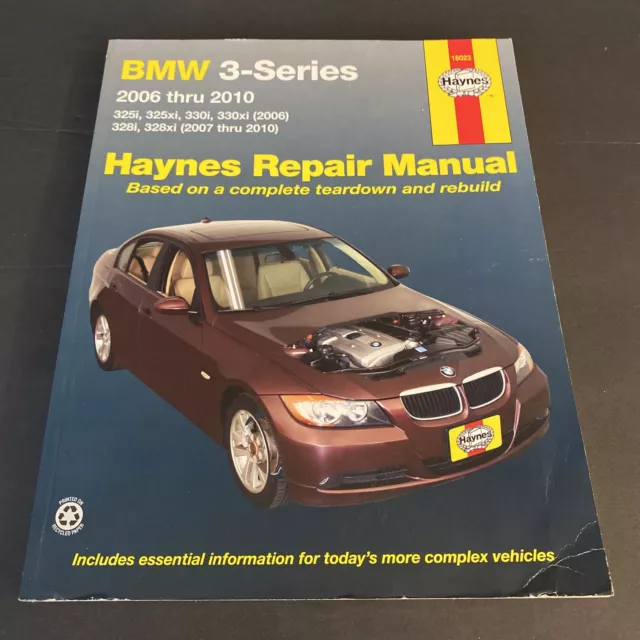 BMW 3-Series 2006-2010 Haynes repair manual 18023