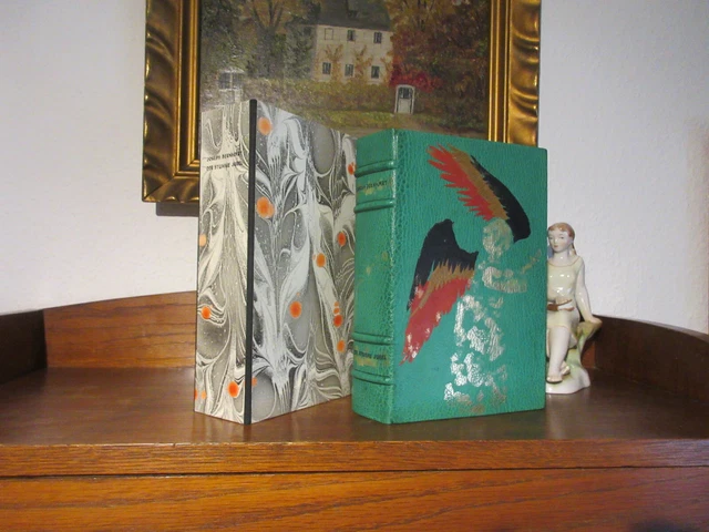 Annemarie Miessen ENGEL Meistereinband LEDER HANDEINBAND Designer Binding UNIKAT