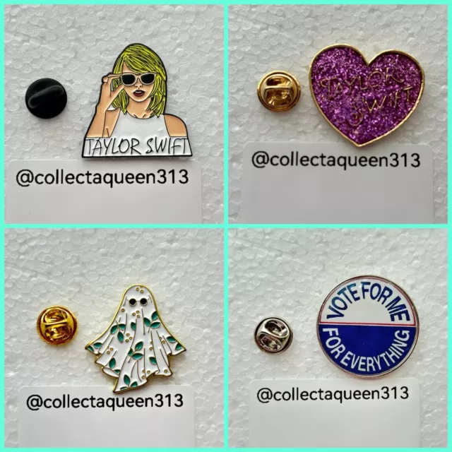 Taylor Swift Pins - Merch, Enamel Badge, Round Brooch, Swiftie, TS Fan,  Evermore, Red, 1989, taylor's version, Ornament Gift, The Eras Tour Concert