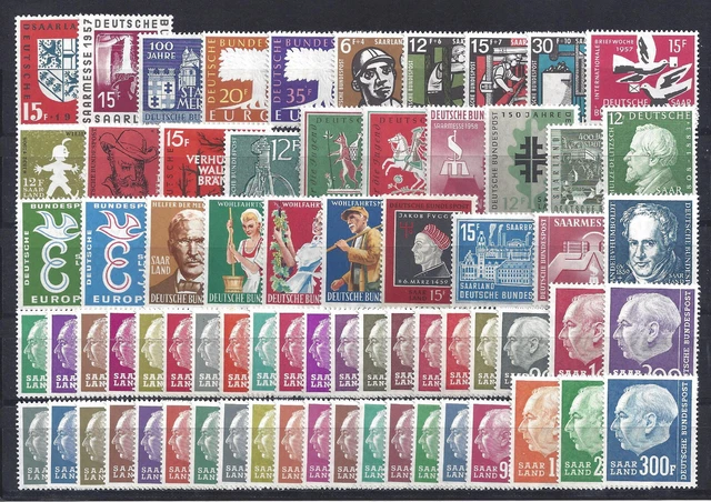 Saarland OPD-Saarbrücken komplett Postfrisch** Michel: 100,-
