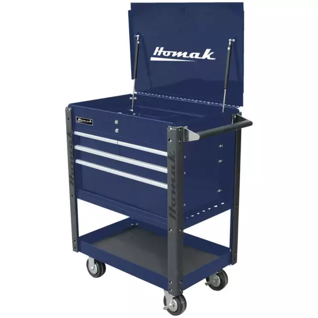 Homak 56in. H2Pro 8-Drawer Top Tool Chest, 14,949 Cu. In. of