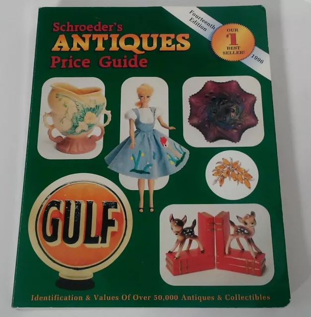 Schroeder's Antiques Price Guide 14th Edition 1996~IDENTIFICATION & VALUES