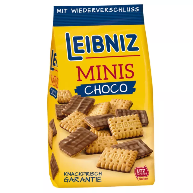 Bahlsen Leibniz Minis Beurre Recouvert Avec Chocolat Couverts