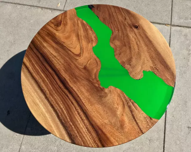 24" Epoxy Table Top Resin Dining Center Table Top / coffee Table Top