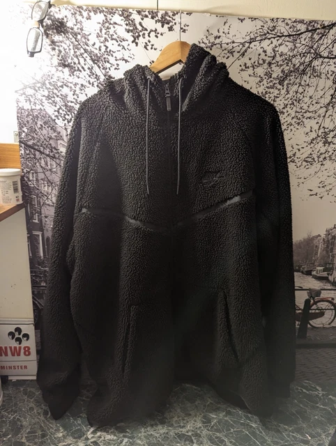 Nike tech fleece sherpa hoodie clearance
