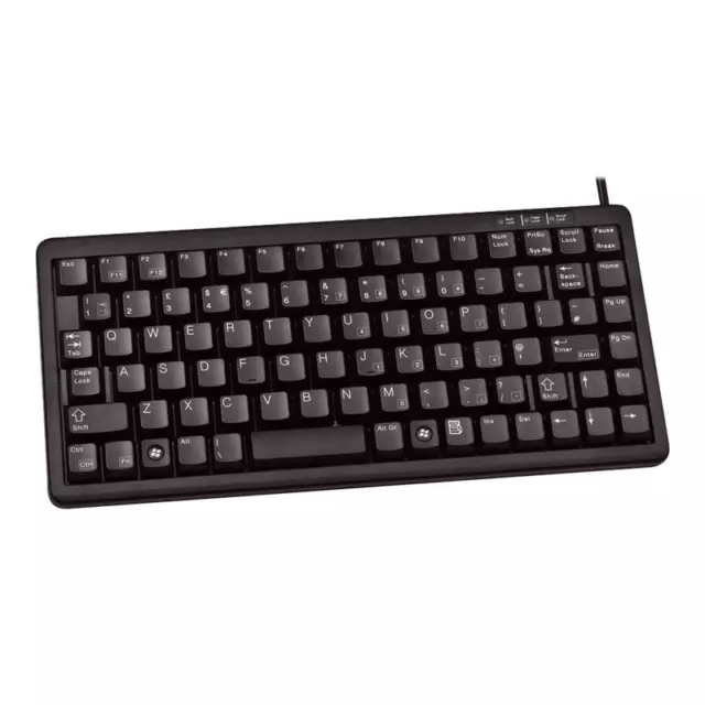 Cherry Compact-Keyboard G84-4100 Internationales Layout schwarz USA USB