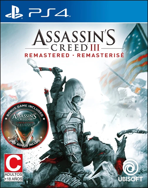 Assassin's Creed III: Remastered - PlayStation 4  (Sony Playstation 4)