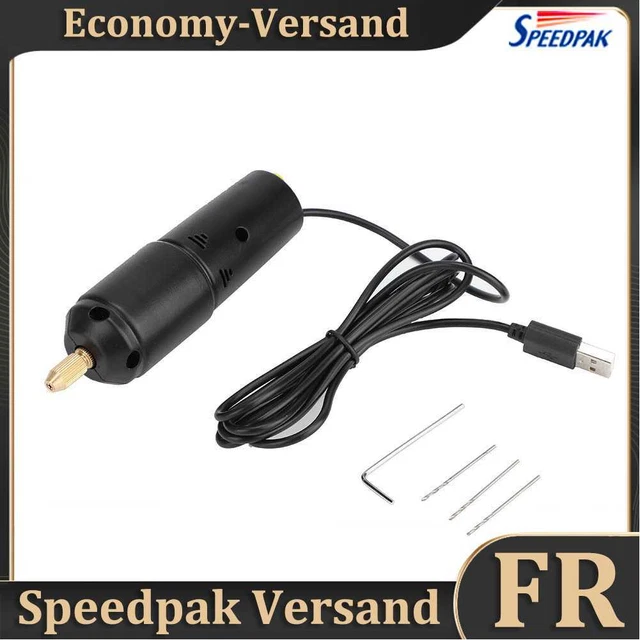 18W Mini Electric Drills Kit for Pearl Epoxy Resin Jewelry Making DIY Wood Craft