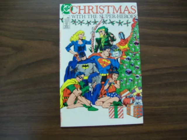 Christmas With the Super Heroes #1 by DC Comics (1988) in Very Fine Condition