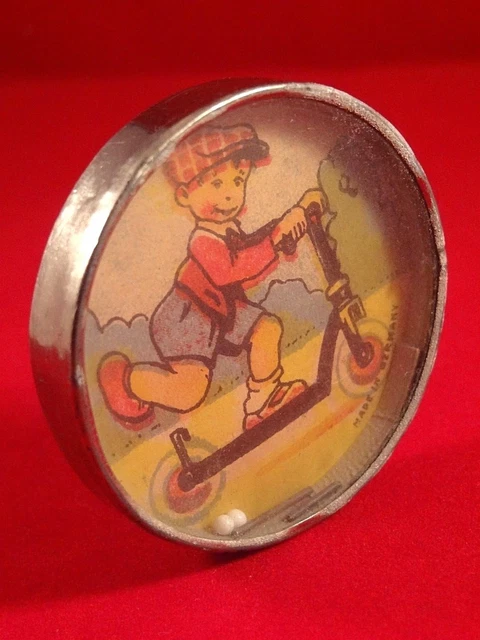 Ancien jeu patience billes dextérité dexterity game adresse