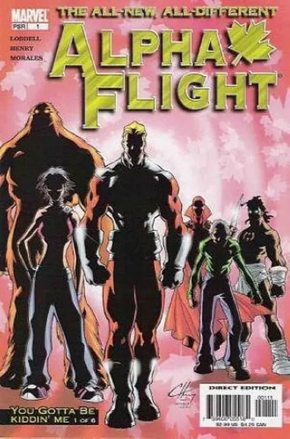 Alpha Flight (Vol 3) #   1 (VryFn Minus-) (VFN-) Marvel Comics AMERICAN