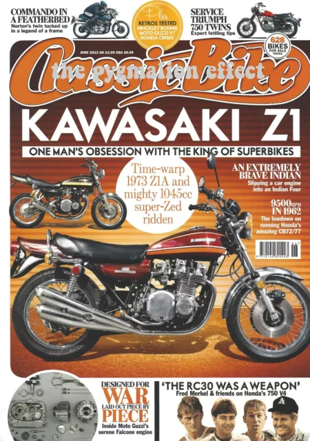 Kawasaki Z1A CB72 T100 Bonneville RC30 CB1100 Falcone Nuovo Moto Guzzi V7 Stone