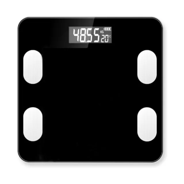Digital Bathroom Scales Weighing Bluetooth Smart Body Fat BMI Monitor 180KG