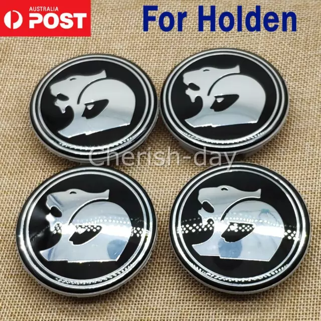 4x Wheel Centre Caps Holden 63mm HSV Coupe V2-VY VZ VE VF EX GTS Commodore