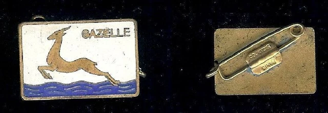 Insigne Marine Nationale - Aviso Dragueur GAZELLE - A Augis Lyon (S157)