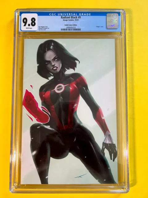Radiant Black #9 CGC 9.8 Ivan Tao Virgin Variant 2021 Near Mint/Mint
