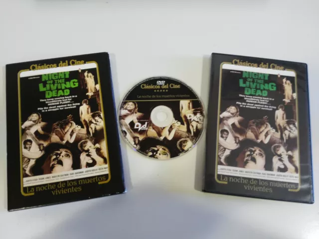 La Noche De Los Muertos Vivientes Night Of The Living Dead Dvd Español English