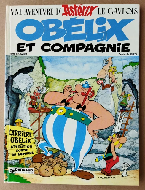 Uderzo / Goscinny - Astérix (23). Obélix Et Compagnie -  Eo 1976