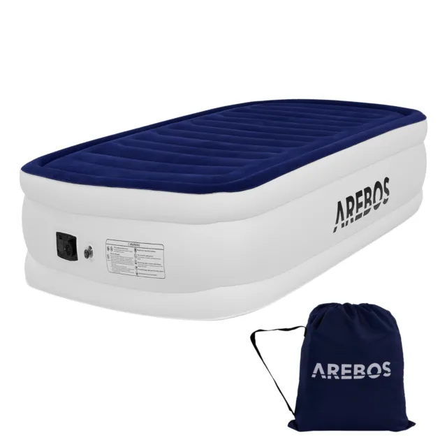 AREBOS Colchón Aire Autohinchable Cama de invitados  Colchón Hinchable con Bomba