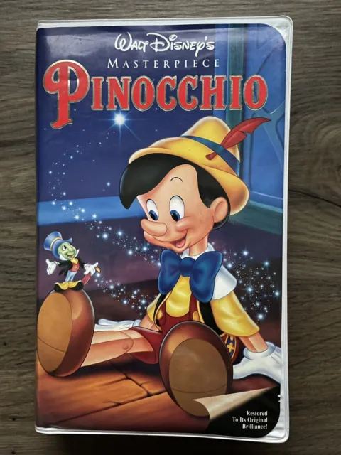Walt Disney Pinocchio Masterpiece VHS (239)