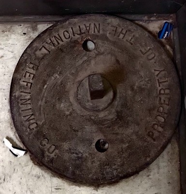 National Refining Co. Sidewalk Sign Base