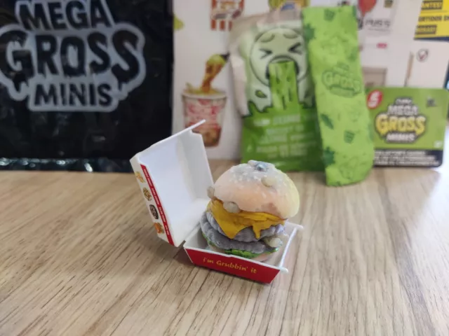 Zuru Mega Gross Minis Mouldy McMaggot Burger Rare