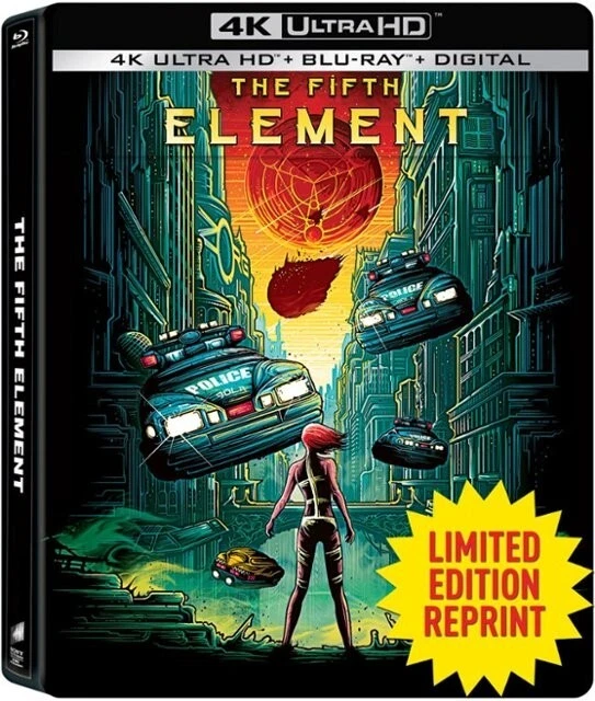 The Fifth Element ( U.S.Édition Limitée Steelbook 4K Ultra HD + Blu-Ray +
