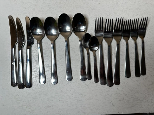 IKEA Dragon 22185 Stainless 15 Mix Pieces -SEE DESCRIPTION