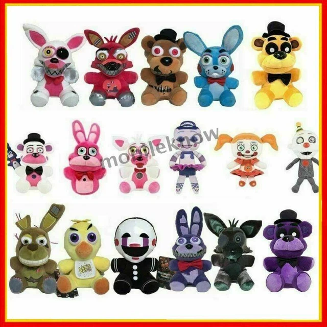 FIVE NIGHTS AT Freddy's FNAF Horror Game Kids Plushie Toy Plush Dolls ...