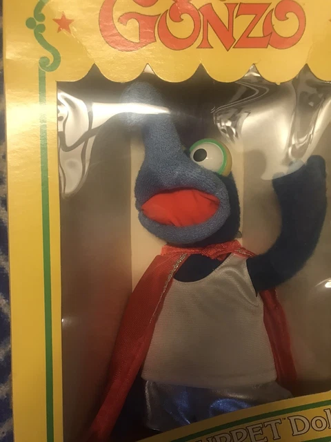 NIB 1982 Fisher-Price THE GREAT GONZO Dress Up Muppet Dolls, Jim Henson Vintage 2