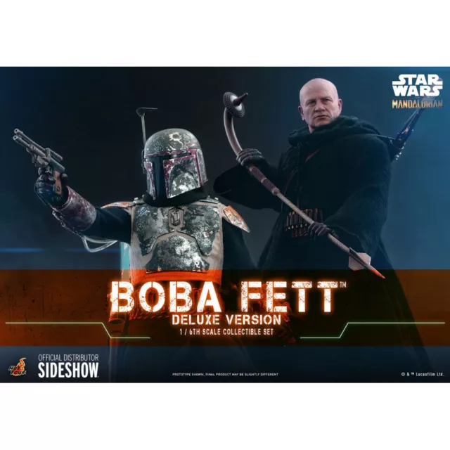 Hot Toys Star Wars The Mandalorian Boba Fett Deluxe Version 1/6 Movie Masterpiec