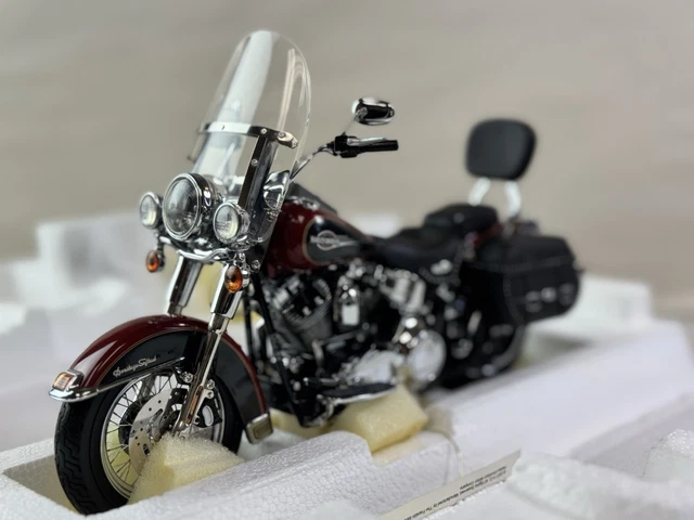 建物 Harley-Davidson Softail Garage 1/24 PhillyMint - Franklin Mint Harley Davidson Softail Garage w