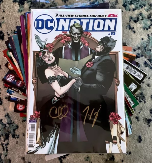 Lot (100) 2000s DC COMICS Batman, Superman, G.L.  + (1) RATIO VARIANT SIGNED