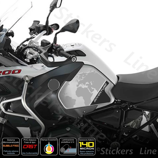 Kit D'autocollants Graphiques Pour BMW R1250/ R1200 GS Adventure (2014) - Vinyl Multicolore
