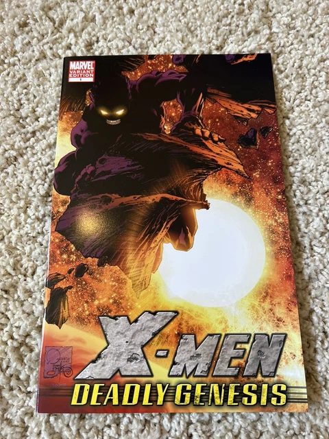 X-MEN DEADLY GENESIS # 1 Quesada Variant 1st Appearance VULCAN F+-VF Marvel