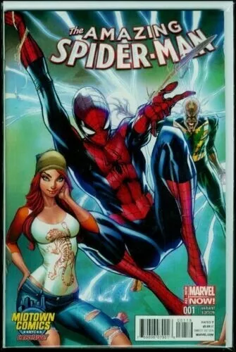 Amazing Spider-Man #1 Campbell Midtown Variant 1st Cameo Cindy Moon/SILK NM NM+