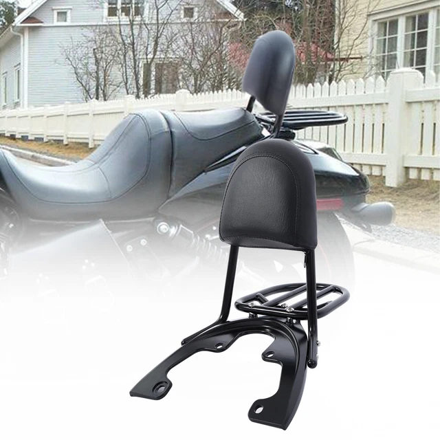 Luggage Rack Baseplate Sissy Bar Pad Fit For Harley VRSCAW VRSCDX 2007-2011
