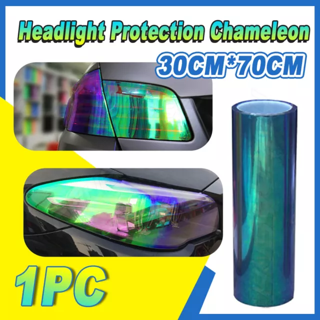 Car Headlight Taillight Fog Light Tint Film Wrap Sticker Protector Accessories