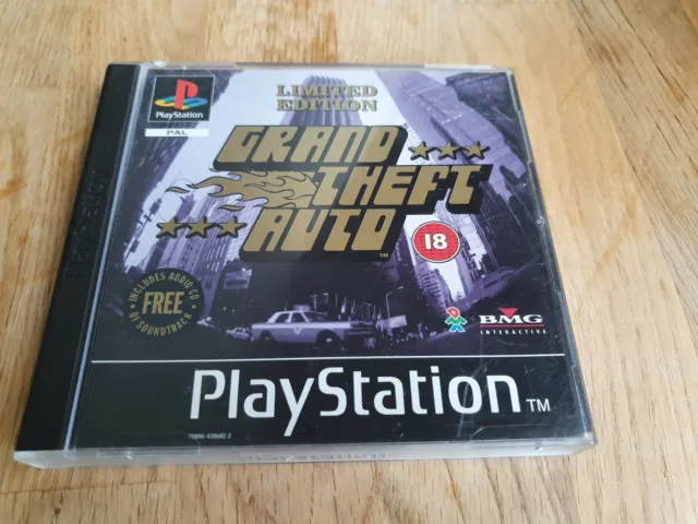 GRAND THEFT AUTO LIMITED EDITION. RARE PS1 Playstation GAME. Complete.