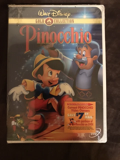 Pinocchio (DVD, 1999, Limited Issue)