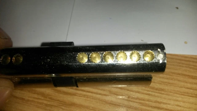 Cylindre de porte nickel UPVC barillet de serrure avec 10 clés