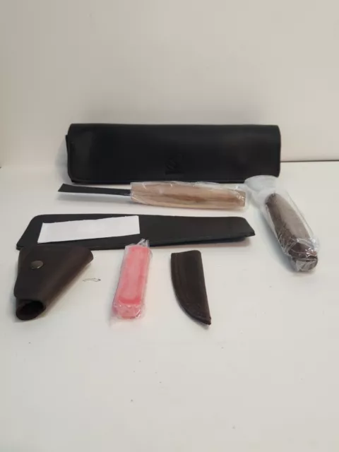 Juego de cuchillos para tallar chips Beavercraft - 2 cuchillos más accesorios