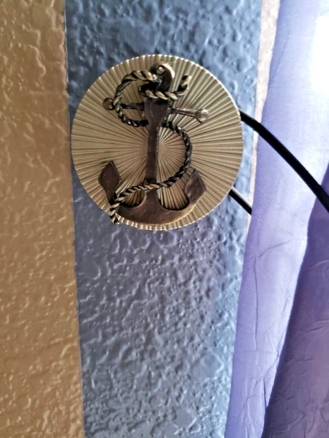 2 Magnetic Curtain Tie Backs Holder Home Window Decor anchor handmade