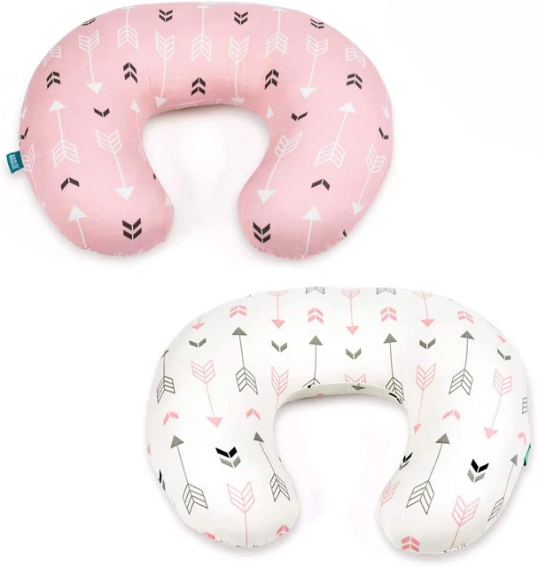 Stretchy Nursing Pillow Covers 2 Pack Nursing Pillow Slipcovers for Breastfeedi