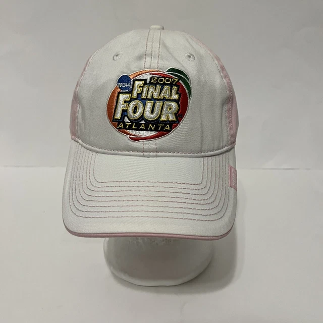 2007 NCAA Final Four Atlanta The Game Girl Stapback Cap Hat Womens OSFM Pink